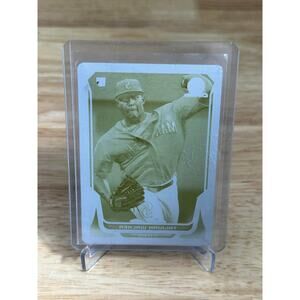 2014 Bowman Chrome Taijuan Walker Yellow Printing Plate - 1 of 1